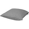POKAR Cuscino Decorativo 40 x 40 cm per Divano da Giardino, fodere asportabile e lavabile, Interno ed Esterno, senza Pallet, grigio