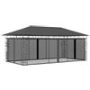 vidaXL Gazebo con Zanzariera 6x3x2,73 m Antracite