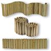 nextradeitalia 2PZ Bordure per AIUOLE ROLLBORDER SROTOLABILE Ø 5 CM 250 X 40 H in Legno di Pino IMPREGNATO per FIORIERE Giardini AIUOLA Fiori