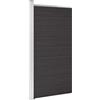 vidaXL Pannello di Recinzione in WPC 95x186 cm Nero