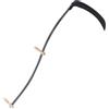 vidaXL Falce con Mola 145 cm, decespugliatore, tagliabordi, Falce da Agricoltura, decespugliatore a Mano, Falce da Giardinaggio, Falce a Falce