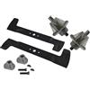 perfektGarten Set di coltelli da 84 cm, compatibile con Alpina Castel Garden Stiga Solo Mountfield Gardol Emak