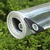 tow000ack Telone Impermeabile per Esterno Trasparente Occhiello,Telo Protezione PVC Tenda da Sole per Esterno Balcone Finestra Serra Pet Home,Copertura for Isolamento Vegetale Film (2.4x3m/7.9x9.8ft)