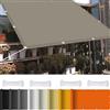 GOUSAILS Telo Copertura Pergolato 2.5 x 3.5 m 98% Protezione UV Vela Ombreggiante Parasole con Occhielli per Esterno Giardino Terrazza, Cachi