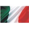Generico Bandiera Italiana Italia Tricolore 70 x 50 cm in poliestere, 15 Pezzi