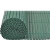 RETELANDIA L'OUTLET DELLE RECINZIONI RETELANDIA - Arella Canniccio Ovale in PVC Plastica, Frangivista Schermante per Giardino Balcone Terrazza, Verde, m 1x3
