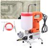 KiwiHood Macchina elettrica per colata ad alta pressione, 720 W, 220 V, pompa per iniezione, per riparazione del calcestruzzo, impermeabile, riparazione di crepe