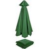 Earnmore Rechange Telo per Ombrellone (2.7m/3.0m) Baldacchino Di Ricambio Ombrellone per 6 Braccia/8 Braccia, Copertura per Ombrellone In Tessuto Di Ricambio per Ombrellone Da Giardino Piscina Cortile Ombra (