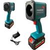 TANIASHOP Mini Soffiatore Turbo Jet a Batteria 88V 6.0Ah con Velocità Regolabile 110000 giri/minper Velocità Aria Max 200-250 km/h km/h Foglie Giardino Auto Casa