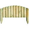 NEXTRADEITALIA CF da 1PZ Bordure per AIUOLE Vampiro AD Arco Ø 5 CM 54 X 26/47 H in Legno di Pino IMPREGNATO per FIORIERE Giardino AIUOLA E Fiori