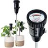 GAIN EXPRESS Isuratore Del PH Del Terreno E Del Tester Di Umidità Con Sonda A Elettrodo Lungo Da 295 Mm, Strumenti Del Corredo Del Tester Del Suolo Impermeabile, Per Giardini Interni Ed Esterni