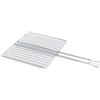 VERDELOOK Griglia di Cottura in Acciaio Inox Senza Piedini 40x35 cm. Grill per Barbecue