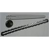 Bazargiusto KIT BARRA CARVING 25 CM + CAMPANA DA 1/4 + CATENA DA 1/4 60 MAGLIE