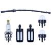 HAISHINE Kit Tubo Flessibile Carburante Primer Bulb Kit di accensione per STIHL FS120 FS120R FS200 R FS020 FS202 TS200 FS250 FS250R FS300 FS350 Trimmer