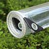 tow000ack Telone Impermeabile per Esterno Trasparente Occhiello,Telo Protezione PVC Tenda da Sole per Esterno Balcone Finestra Serra Pet Home,Copertura for Isolamento Vegetale Film (1.2x4m/3.9x13ft)