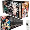 Simon & Schuster Demon Slayer: Kimetsu no Yaiba Complete Box Set (Volumes 1-23) - Premium Manga Edition with Exclusive Booklet & Poster - Koyoharu Gotouge, VIZ Media & Juliet Music Bookmark