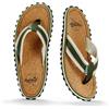Gumbies Corker - Infradito unisex con puntale in cotone morbidissimo, sughero sostenibile e suola in gomma riciclata, comfort garantito, cachi, 39 2/3 EU