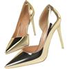 Generico Scarpe Donna Tacco Alto Classico Punta Chiusa Scarpe Decolte Eleganti Primavera Sexy Sandali con Tacco Tacchi a Spillo Sposa Scarpe da Ufficio Feste per Affari E Lavoro Slip-On Scarpe da Sposa