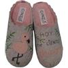 Cinzia Soft PANTOFOLE DONNA EB0037-PLANTARE ESTRAIBILE SUOLA ANTISCIVOLO, CONFORT,INVERNALE TAGLIA : 39 COLORE : GRIGIO CHIARO