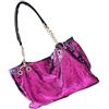 Veemoon Borsa Tote da Donna con Paillettes Reversibili, Chiusura a Cerniera, Tracolla a Catena, Pu Morbido, Capiente per Shopping e Picnic