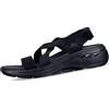Skechers Sandali Go Walk Arch Fit Neri