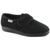 EMANUELA 601 nero pantofole donna strappo lana 40