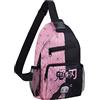 Roffatide Anime Sling Zaino Sling Bag Viaggio Escursionismo Zaino a spalla Crossbody