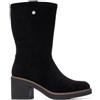 REFRESH - Stivaletti casual Donna Nero - Scarpe comode e versatili - Moda casual - Modello 17304004 (Misurare 40)