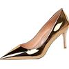 Runxingfu Donna Stiletto Alto Tacco Scarpe - Donna A Punta Punta dei Piedi Slip On Corte Scarpe Festa Sera Abito Pompe Smart Ufficio Lavoro 7.5cm 10.5cm