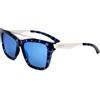 SMITH Occhiali da Sole THE RUNAROUND Blue havana palladium 55/16/140 Donna
