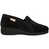 GRÜNLAND il benessere è naturale Grunland IRAE PA1091 Nero Scarpe Pantofole Donna Slip on zeppetta Elastico 36