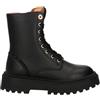 Alviero Martini 1A Classe Alviero Martini Anfibio Donna 1? Classe Black/Geo Beige 2318 0289 Anfibi Scarpe Stivali con Tacco 4 cm (Nero, Sistema Taglie Calzature EU, Adulto, Donna, Numero, Media, 40)