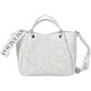 Armani Exchange Wave - Borsa tote da donna, taglia unica, colore: Bianco ottico