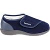 EXTRO STYLE Tecnica 3 Kle Blu, Linea Anziani, Microfibra, Scarpa Ortopedica Made in Italy, Plantare Estraibile, Chiusura a Strappo, Scarpe Ortopediche, Dispositivo Medico Classe 1 (Taglia 40)