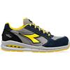 Diadora Run Net Airbox Low S1p Src, Scarpe da Ginnastica Uomo, Blu (Blue Cosmos Moon Rock Gray), 46 EU
