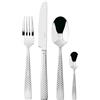 Sambonet Cortina 52522-81 set di Posate da Tavola acciaio inox 18/10, per 6 persone, 24 pezzi: 6 forchette, 6 cucchiai, 6 coltelli, 6 cucchiaini tè