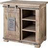 MASSIVMOEBEL24.DE Credenza Mango RAILWAY #124 - Colori diversi, Colore:laccato beige, Misure:70x45x70 cm (LxPxA)