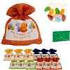 Doni Bomboniere Set 18 Anni 12 Sacchettini portaconfetti Assortiti in Colori Diversi Scritta 18 Diciotto Bustine Confetti Multicolor Cioccolato Nastro Incluso Bigliettini Personalizzabili