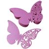 mixed24 - Segnaposto a Forma di Farfalla, 50 Pezzi, 100 Pezzi, Colore Lilla