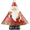 Generico L'OCA Nera Allegria delle Feste, Babbo Natale Basso con LED 19x7,5x19h cm 1XM844.13