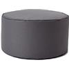 Lumaland Pouf Poltrona Sacco Sgabello | 45cm x 25cm Tavolino Indoor/Outdoor | Con riempimento flessibile in EPS [Antracite]