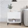 KTHLBRH Tavolino Bianco 50x46x50 cm in Legno Multistrato, Tavolinetto da Salotto, Tavolini da Caffè for Entryway, Living Room, or Dining Room