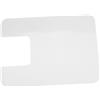 WOONEKY Tavolo e Portatile 505a Bianco per Macchina da Cucire di Estensione Guida Cuciture Integrata in Abs Leggero per Uso Domestico