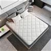 beloBed Materasso da 140. Materasso 140 x 200. Materasso di qualità. Materasso reversibile invernale estivo, Mediamente rigido, Altezza 24 cm grigio Dawnrest