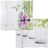 Mendler Paravento divisore Doppia Immagine 5 Pannelli T234 200x180cm Ko Samui