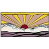 Waeta Rnvzx Famoso Roy Lichtenstein Poster e Stampe Paesaggio Alba Wall Art Roy Lichtenstein Dipinto su Tela per la Decorazione Domestica Immagini 50x100 cmx1 Senza Cornice