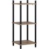 Vicco Libreria Bivio, Rovere dorato/antracite, 30 x 72 cm