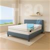 Comfy Line - Materasso Singolo 110x200 in Memory Foam h 30 cm. A 7 Zone Differenziate Ortopedico. Rivestimento Cotone Fresco e Traspirante. Made in Italy 100%