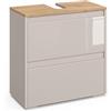 Vicco Mobile sottolavabo per bagno Majest, Cachemire, 60.1 x 62 cm