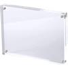 IKONA INNOVATION PLASTICS DESIGN IKONA Portafoto da Tavolo in Plexiglass 15 +15 mm | Cornice Acrilica Porta Foto Magnetica | Disegnato e Prodotto in Italia (20 x 20 cm)